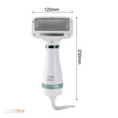 Escova Secadora LumiPet™ Elétrica 2 Em 1 | Seca e Remove Pelos