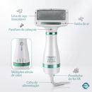 Escova Secadora Lumipet™ Elétrica 2 Em 1 | Seca e Remove Pelos