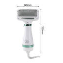 Escova Secadora Lumipet™ Elétrica 2 Em 1 | Seca e Remove Pelos